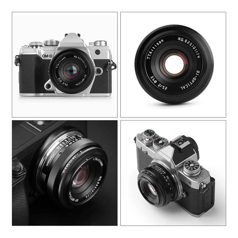  [AUSTRALIA] - TTArtisan 25mm f2 APS-C Manual Focus Camera Lens Compatiable with Fuji X Mount X-A1 X-A10 X-A2 X-A3 X-A5 X-A7 X-M1 X-M2 X-H1 X-T1 X-T10 X-T2 X-T20 X-T3 X-T4 X-T100