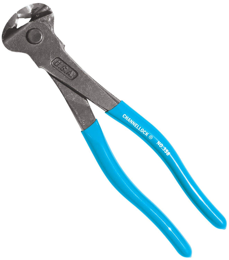 Channellock 2 Piece Tongue and Groove Pliers Set - 9.5-Inch, 6.5-Inch | Straight Jaw Groove Joint Pliers | Laser Heat-Treated 90° Teeth| Forged from High Carbon Steel | Patented Reinforcing Edge Minimizes Stress Breakage | Made in USA - LeoForward Australia