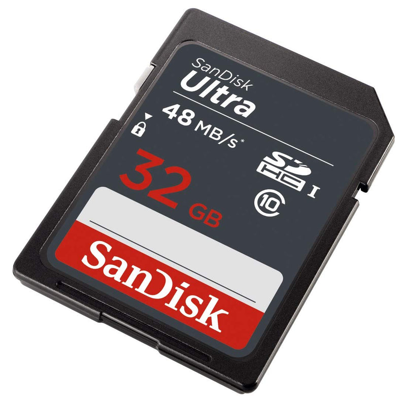  [AUSTRALIA] - Sandisk 32GB SD Class 10 SDHC Flash 48MB/s Memory Card, FBA_118882