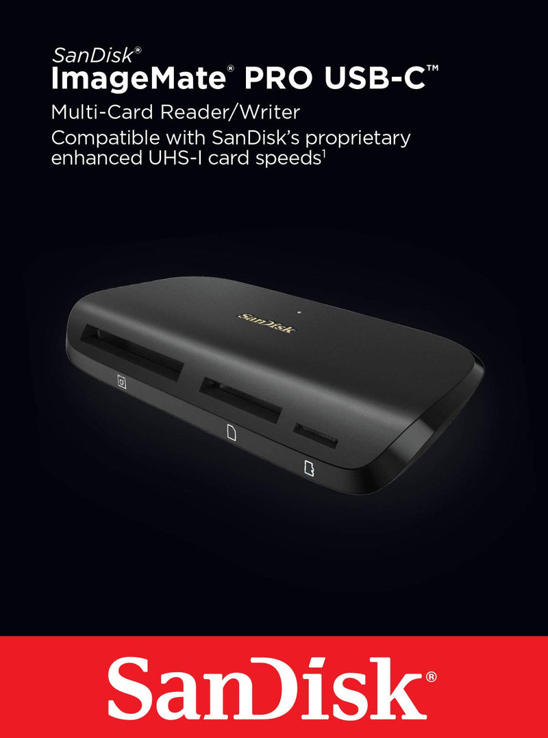  [AUSTRALIA] - SanDisk ImageMate PRO USB-C Reader/Writer - SDDR-A631-GNGNN