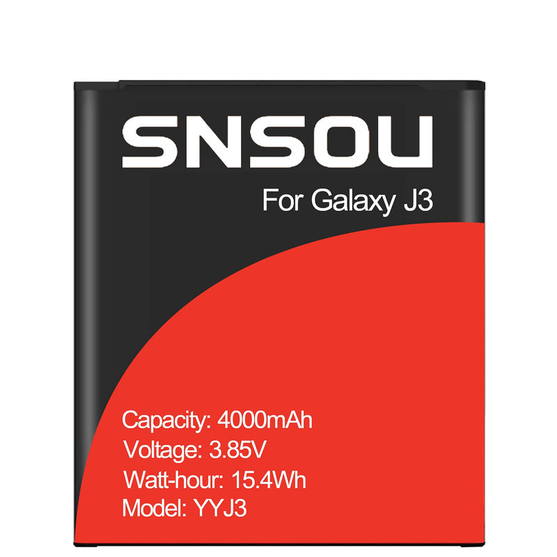 Galaxy J3 Battery, 4000mAh EB-BG530CBU Replacement Battery for Galaxy Grand Prime SM-G530, Galaxy J3 Prime J327A,J327T,J337A, J337T,J3 Emerge Battery - LeoForward Australia