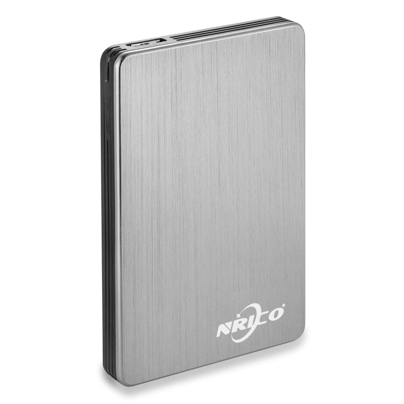  [AUSTRALIA] - NRICO 250GB Portable External Hard Drive USB 3.0 HDD 2.5inch Storage Compatible for PC, Mac, Desktop,PS4 (250GB, Grey)