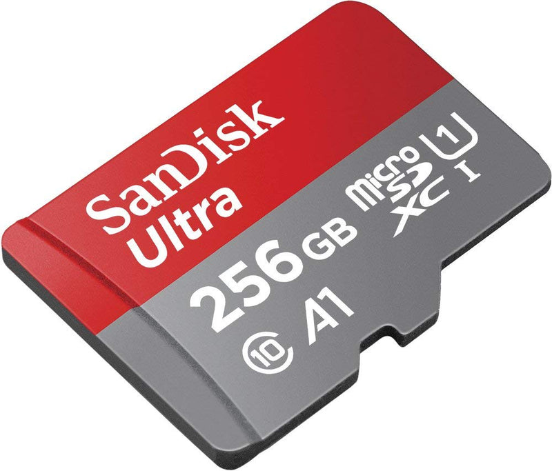  [AUSTRALIA] - SanDisk 256GB SDXC Micro Ultra Memory Card Works with Samsung Galaxy S10, S10+, S10e Phone Class 10 (SDSQUAR-256G-GN6MN) Bundle with (1) Everything But Stromboli 3.0 Card Reader