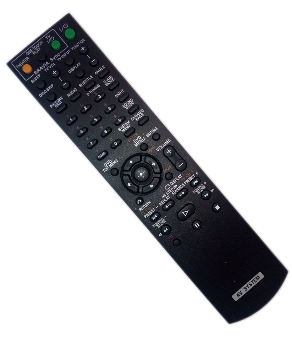  [AUSTRALIA] - Replaced Remote Control for Sony DAV-HDX277W DAVHDX587WC DAVHDZ278 HCD-HDX285 DAVHDX277WC Home Theater Audio/Video Receiver AV System