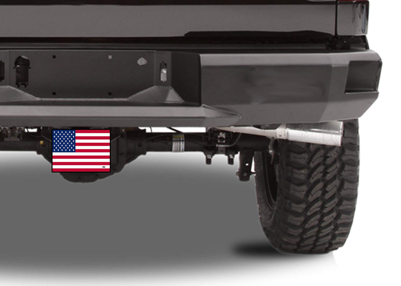  [AUSTRALIA] - Rogue River Tactical USA American Flag Trailer Hitch Cover Plug US Patriotic Old Glory