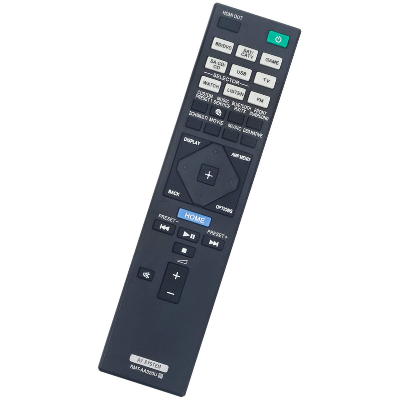 RMT-AA320U Replacement Remote Control fit for Sony Multi Channel AV Receiver STR-ZA810ES STR-DN1080 - LeoForward Australia