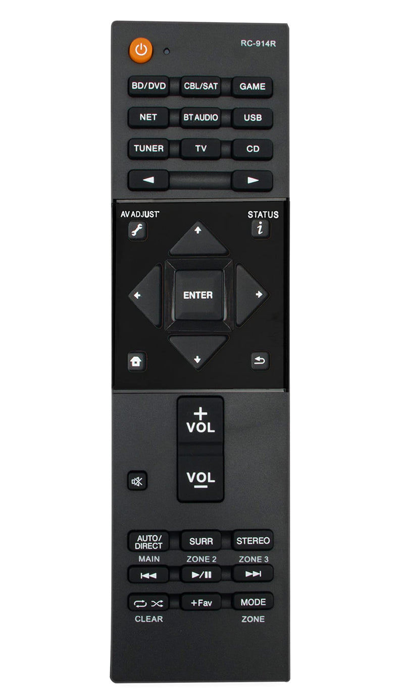  [AUSTRALIA] - RC-914R 24140914 Remote Replacement for Pioneer Elite 4k Ultra HD Network AV Receiver SC-LX501 SCLX502 SC-LX502 VSXLX101 VSXLX301 VSX-LX302 VSX-831 VSX-LX101 VSX-LX301 VSX-1131 VSX-1131K VSX-831K