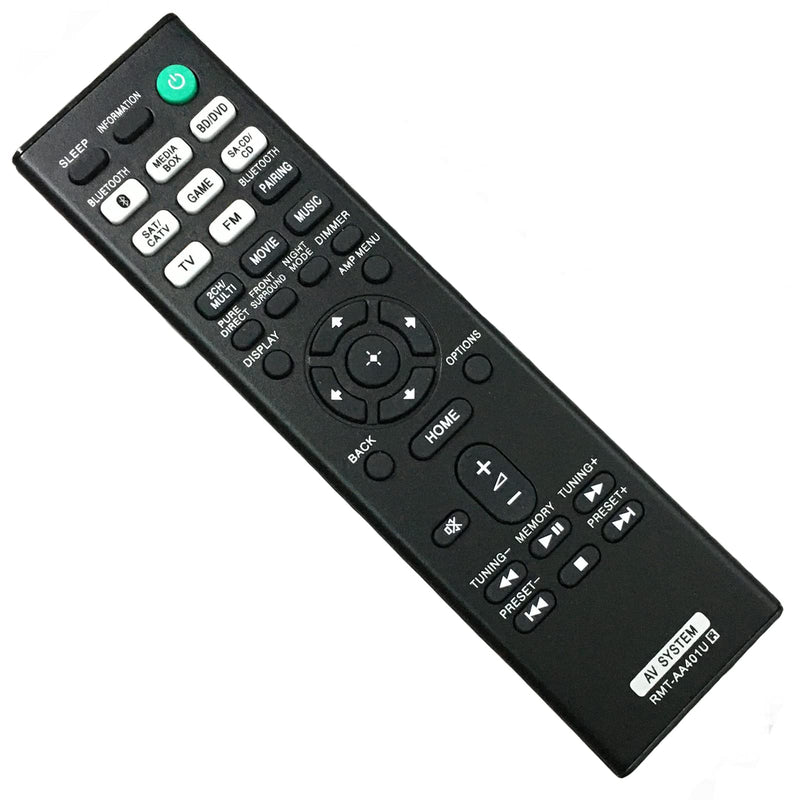  [AUSTRALIA] - Replacement Remote Control RMT-AA401U Compatible for Sony AV Multi Channel Receiver Home Theater AV Receiver STR-DH590 STR-DH790 149337011