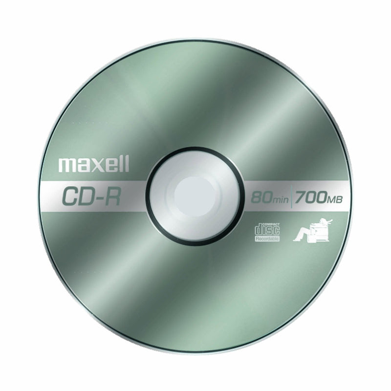  [AUSTRALIA] - Maxell 648205 Polycarbonate Substate 700Mb 80 Min CD-Recordable Slim Jewel 5 Pack 5-pack (with jewel case) CD Disc