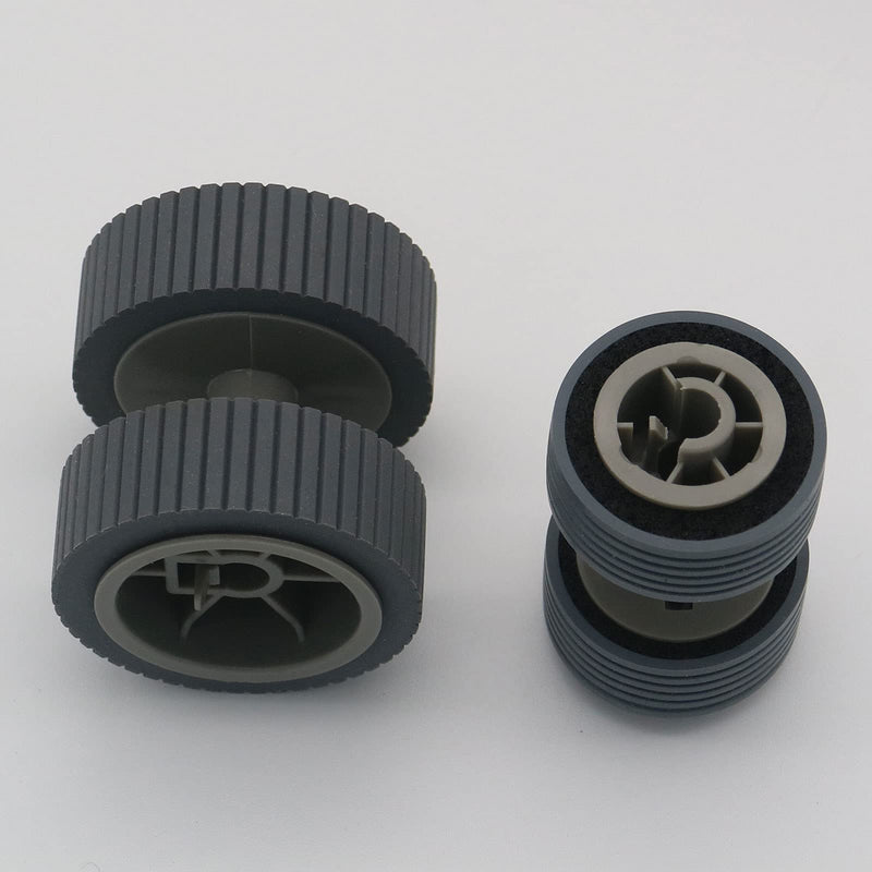  [AUSTRALIA] - Intendvision Replacement Scanner Brake Roller and Pick Roller Set Compatible for Fujitsu fi-6130 fi-6130Z fi-6140 fi-6140Z fi-6230 fi-6230Z fi-6240 fi-6240Z fi-6125 fi-6225, PA03540-0001 PA03540-0002