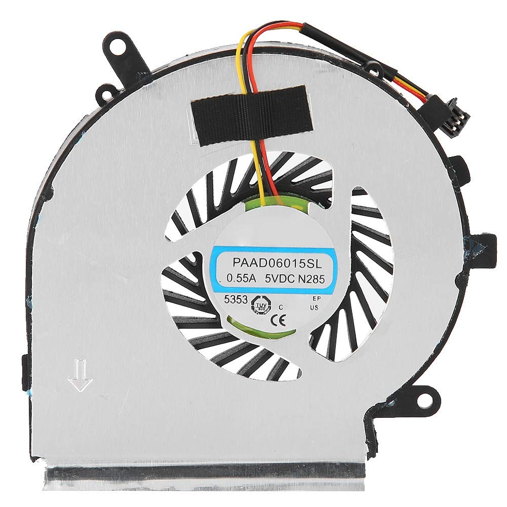  [AUSTRALIA] - CPU Cooling Fan, 3Pin Case Fan Replacement, Laptop CPU Cooler Fan Radiator for MSI GE62 GL62 GE72 GL72 GP62 GP72 PE60 PE70 Compatible Part Number: PAAD06015SL N303