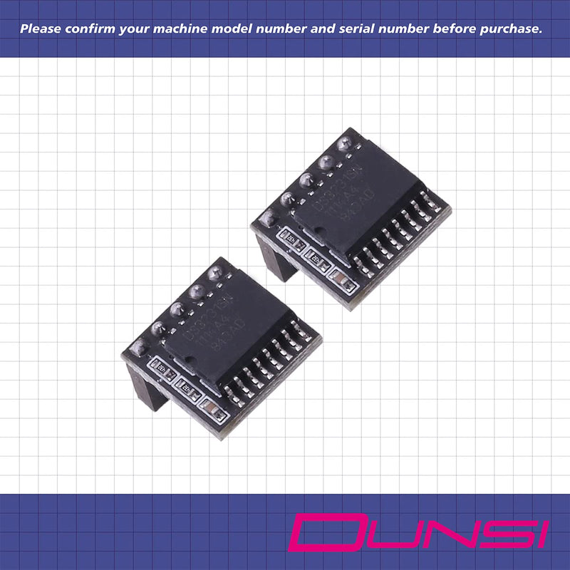  [AUSTRALIA] - DUNSI 2pcs DS3231 Real Time Clock High Precision RTC Module DS3231 for Arduino Raspberry Pi