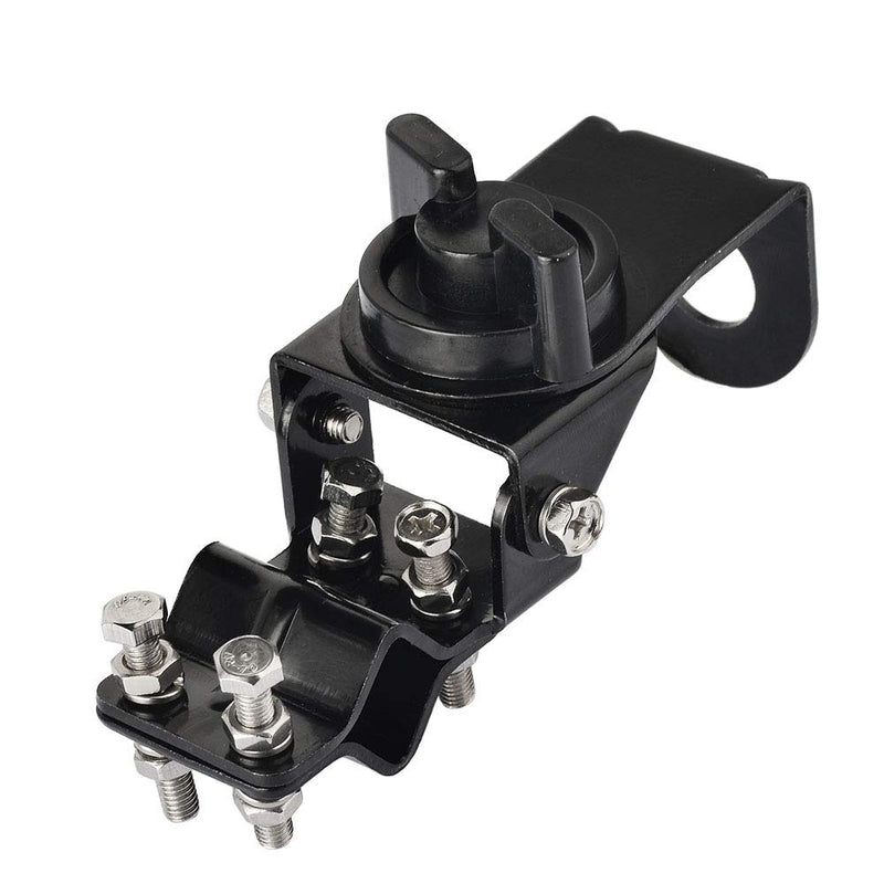  [AUSTRALIA] - Bingfu Vehicle CB Radio Mobile Radio Antenna Mirror Mount Bumper Roof Rack Pole Mount Fixed Bracket for Car Truck CB Radio VHF UHF Ham Radio Amateur Radio Mobile Radio Antenna SO239 Female Connector