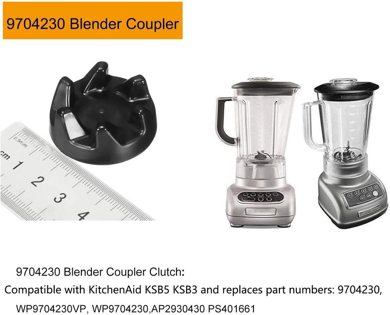 9704230 Blender Coupler with Spanner Kit Replacement Parts Compatible with KitchenAid KSB5WH KSB5 KSB3 Driver - LeoForward Australia