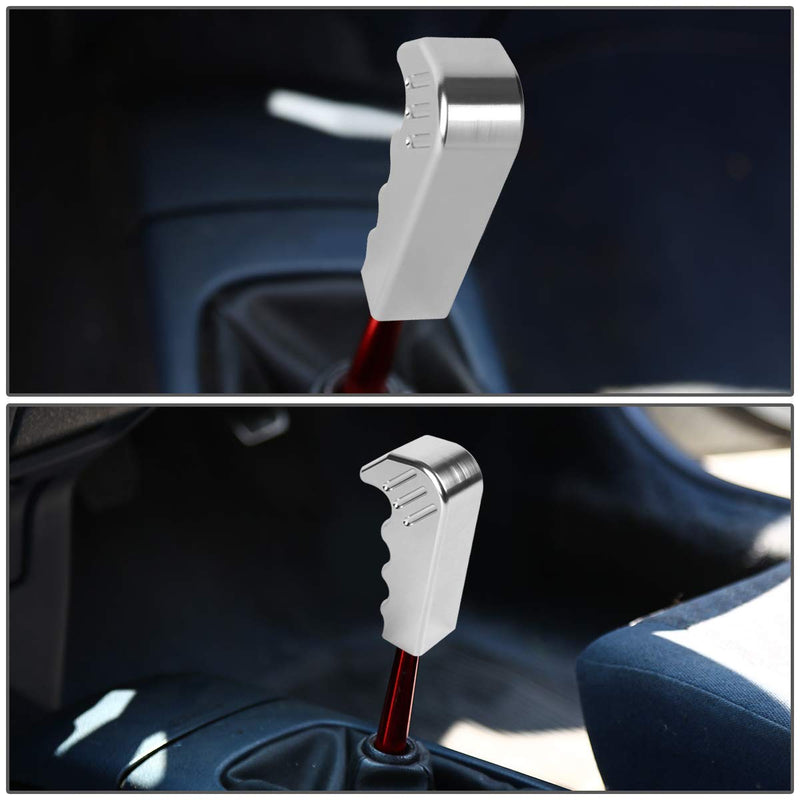  [AUSTRALIA] - DNA Motoring SK-ZTL-9049-SL Aluminum Pistol Grip Gear Shift Knob