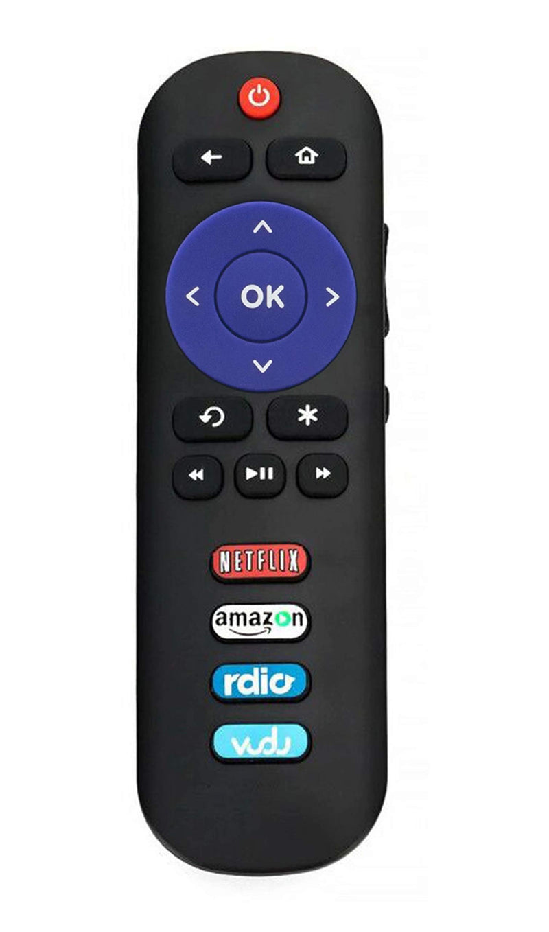 New Remote RC280 fit for TCL ROKU TV 40FS3750 55UP120 40FS4610R 65US5800 32S3800 28S3750 32S3700 55UP130 50UP130 43UP130 Compatible with 2014 2015 TCL TV - LeoForward Australia