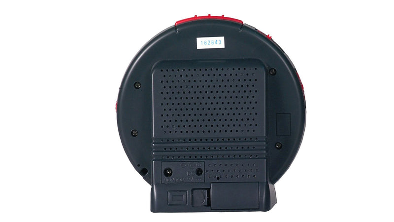  [AUSTRALIA] - Sonic Bomb Dual Extra Loud Alarm Clock with Bed Shaker, Black | Sonic Alert Vibrating Alarm Clock Heavy Sleepers, Battery Backup | Wake with a Shake Multicolor