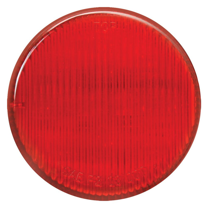  [AUSTRALIA] - Grand General 79311 Red 2.5" Round 13-LED Marker and Clearance Light Red/Red Light Only