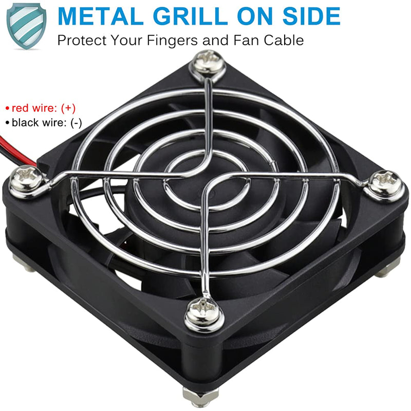  [AUSTRALIA] - GDSTIME 60mm x 60mm x 15mm 12v Brushless Dc Cooling Fan