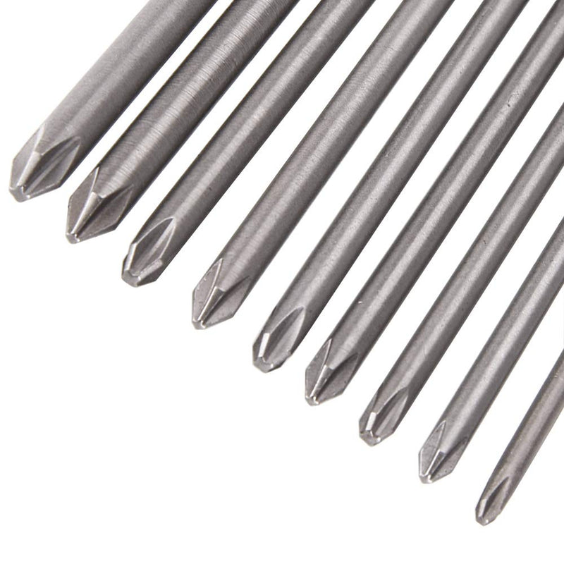  [AUSTRALIA] - Yakamoz 9pcs 4-Inch Magnetic Long Hex Cross Phillips Screw Head Screwdriver Bits Electric Screwdriver Set 9pcs/ 100mm