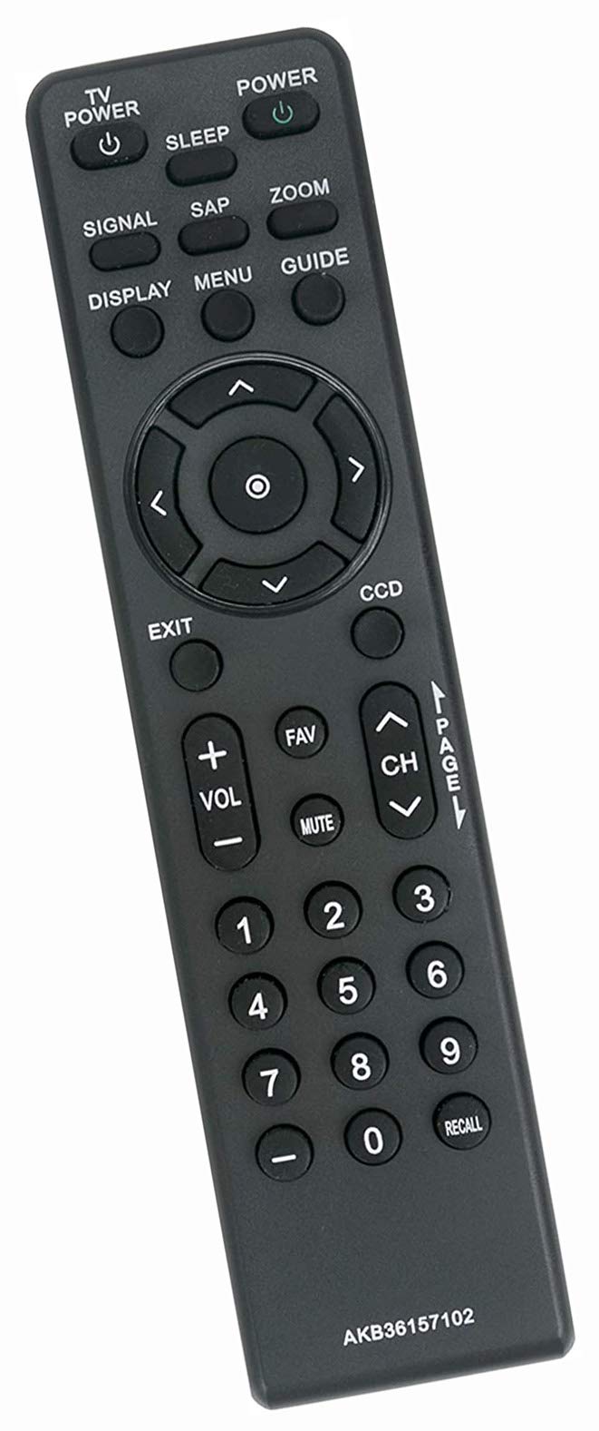  [AUSTRALIA] - AKB36157102 Remote Control Replaced for LG DTT900 DTT901 LSX300 LSX3004DM LSX3004PM Digital TV Tuner Converter Box