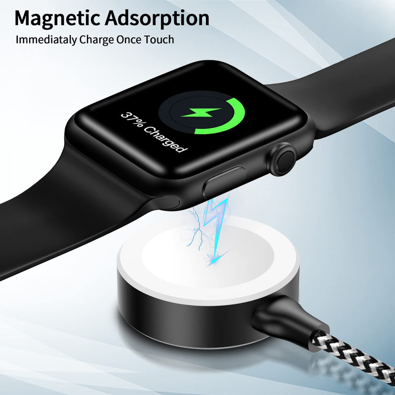  [AUSTRALIA] - 2 in 1 Watch Charger Cable for Apple Watch and iPhone/Airpods with 20W USB C, Wireless Watch Charger Cord Compatible with Apple Watch Series 7/6/SE/5/4/3/2/1 & Phone 13/12/11/X/XR/XS/XR Max