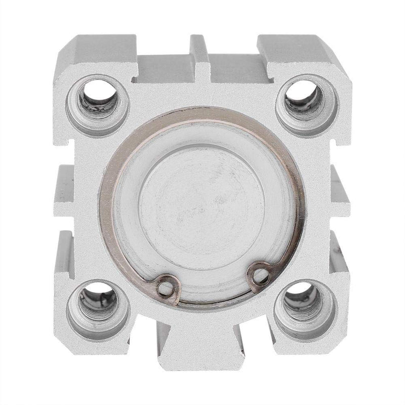 Pneumatic Air Cylinder, Compact Durable SDA25-10 25mm Bore 10mm Stroke Aluminum Double Acting Pneumatic Air Cylinder with Double Seal Structure - LeoForward Australia