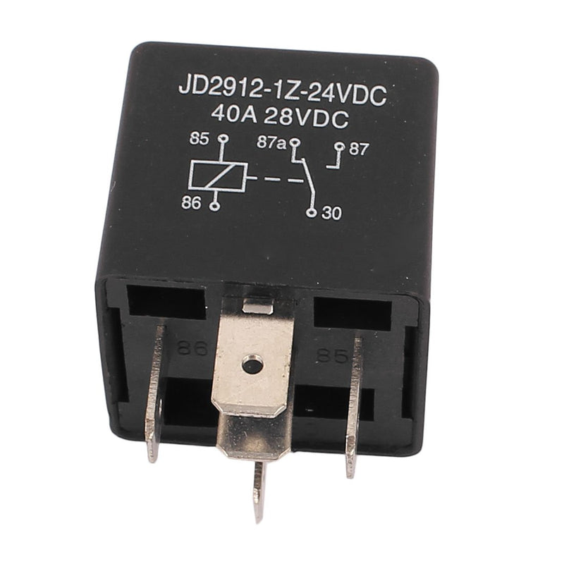  [AUSTRALIA] - uxcell JD2912 DC 24V Coil 40A 5 Pins SPDT Vehicle Car Security Power Relay 5pcs