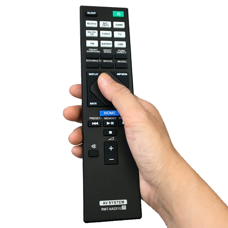  [AUSTRALIA] - Kassionel General Replaced Remote Control Fit for STR-DN1070 RMT-AA230U RMT-AA320U STR-DN1080 RMT-AA231U for Sony AV Receiver