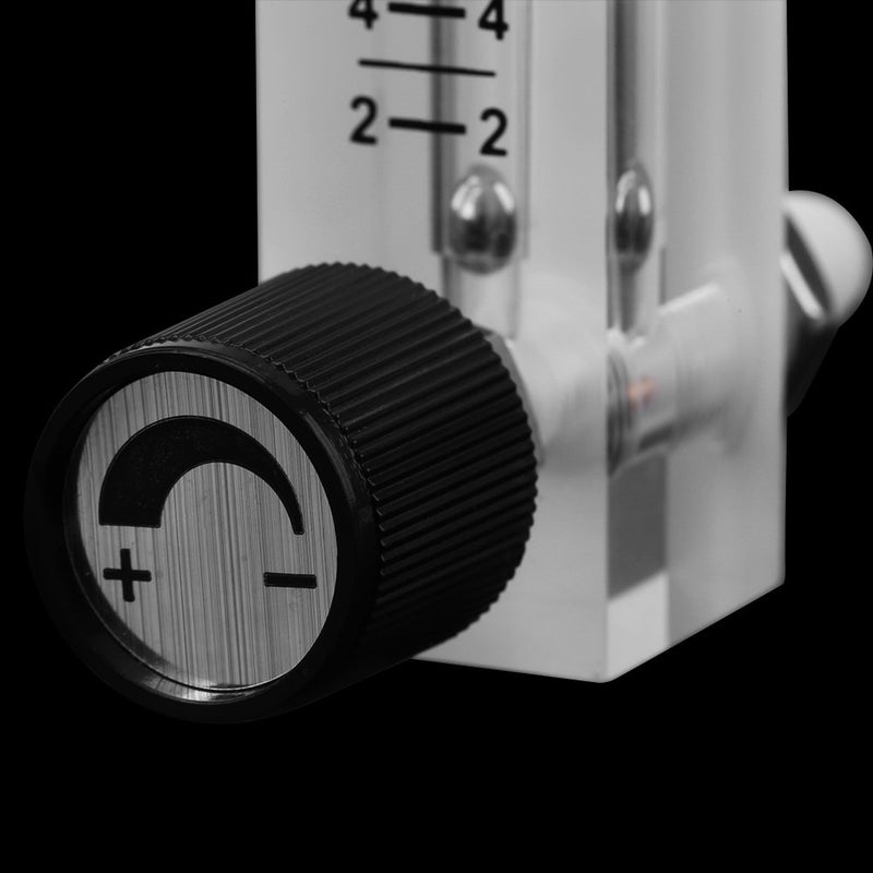 LZQ-7 Flowmeter 2-20LPM Acrylic Air Gas Flowmeter with Control Valve for Measuring Controlling Gas Flow - LeoForward Australia