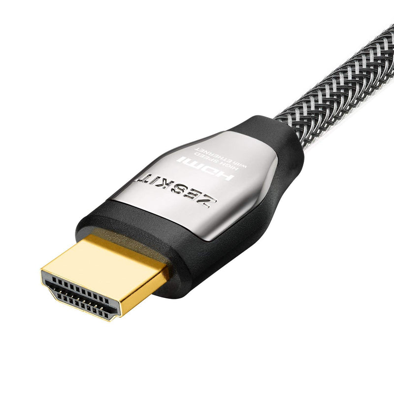 Zeskit Cinema Plus 4K 10ft High Speed with Ethernet 22.28Gbps HDMI 2.0b Cable, Compatible with Dolby Vision 4K 60Hz HDR ARC 4:4:4 HDCP 2.2 3m/10ft - LeoForward Australia