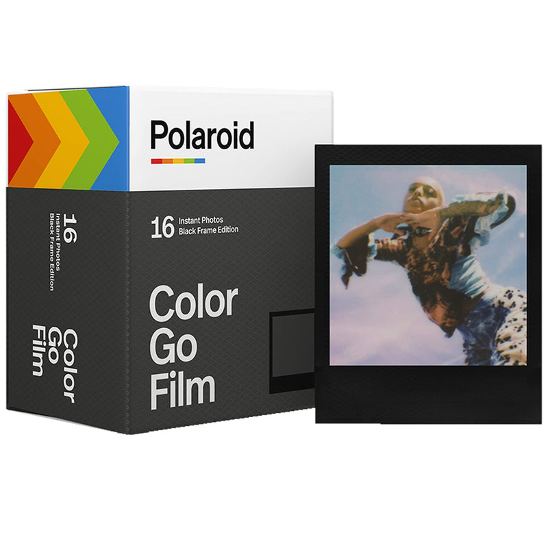  [AUSTRALIA] - Polaroid GO Color Film - Double Pack X2 - Black Frame (32 Exposures) + Photo Album (holds 64 photos)