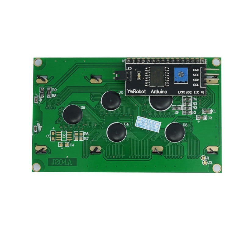  [AUSTRALIA] - SoluIic/i2c/twi Serial 2004 20x4 LCD Module Shield for Arduino UNO Mega R3, White on Blue /LCD Module for Arduino 20 X 4, PCB Board, White on Blue