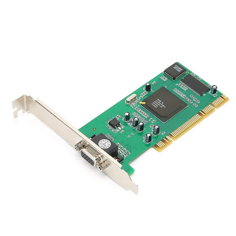  [AUSTRALIA] - 8MB Graphics Card VGA PCI 32Bit for Server, Industrial Computer Multi-Display for ATI Rage XL, 32Bit PCI VGA Video Card, 64Bit PCI-X Universal Video Card for Desktop Computers