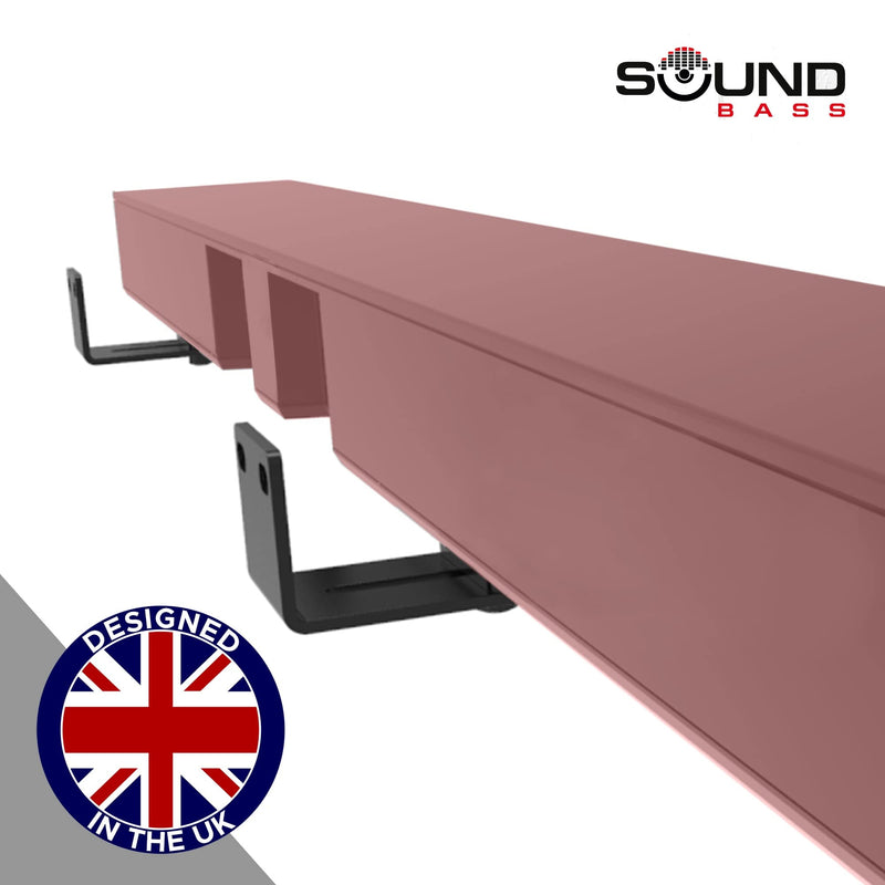  [AUSTRALIA] - Soundbar 300/500/600/700/900, TV Speaker & Soundtouch 300 Adjustable Wall Mount Kit, Black, for Bose Sound bar Smart 300, 500, 600, 700, 900, Mounting Bracket