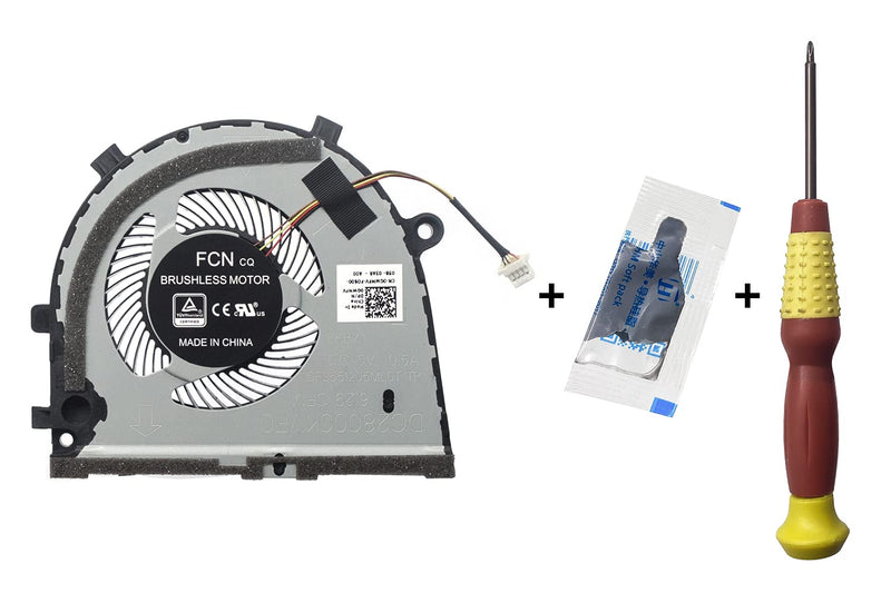  [AUSTRALIA] - New Replacement CPU + GPU Fan for Dell G3-3579 G3-3779 G5-5587 Gaming Laptop 0GWMFV 0TJHF2 (GPU Cooling Fan) GPU COOLING FAN