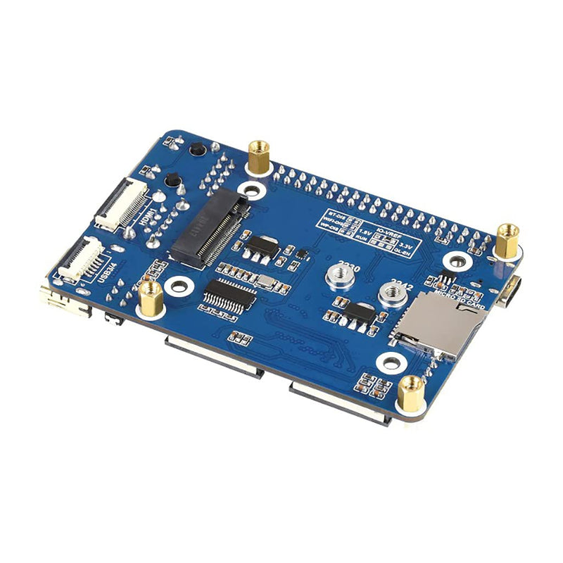  [AUSTRALIA] - Mini Base Board (A) Designed for Raspberry Pi Compute Module 4 Suitable for CM4 Lite/EMMC Series Module CM4-IO-BASE-A