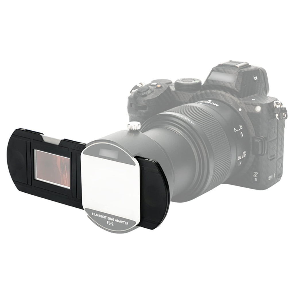  [AUSTRALIA] - JJC FH-5 Slide Holder for 2PCS 35mm Mounted Film Slides Anti-Shake On Nikon ES-2 Film Digitizing Adapter Set or Other Negative Scanning Copying to Digital Equipment Accessories