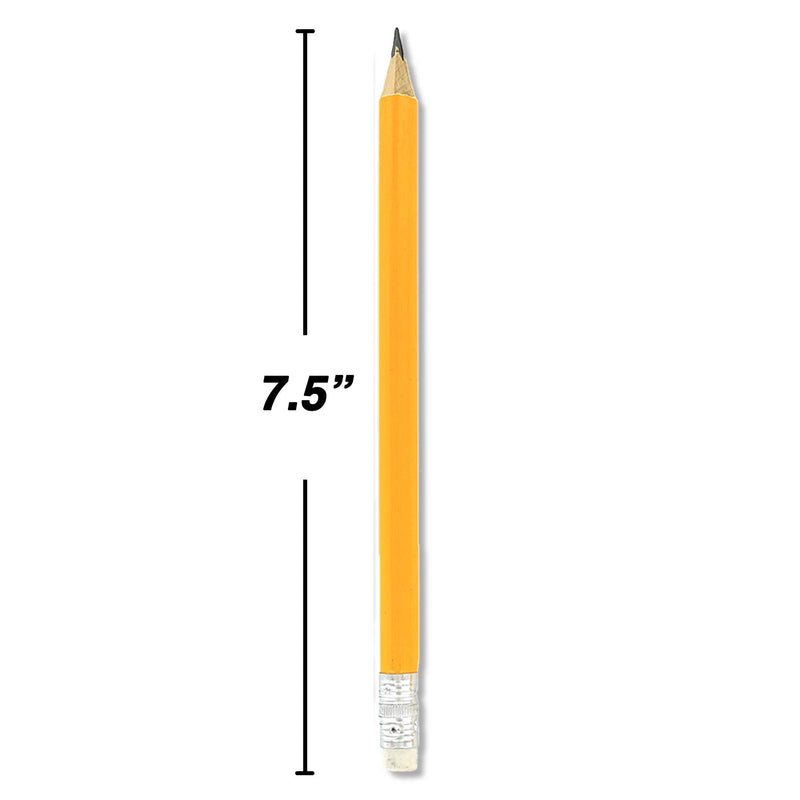  [AUSTRALIA] - Emraw Pre Sharpened Triangular Primary Size No 2 Jumbo Pencils for Preschoolers, Elementary Kids - Pack of 6 Fat Pencils with Bonus Sharpener