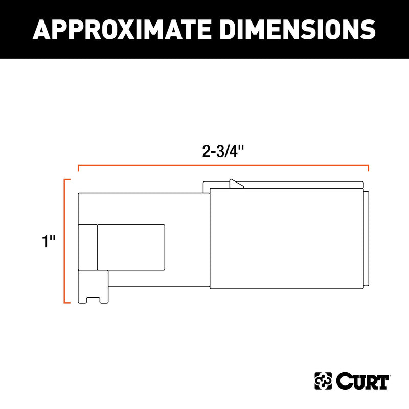  [AUSTRALIA] - CURT 58080 Trailer-Side 6-Pin Round Wiring Harness Plug