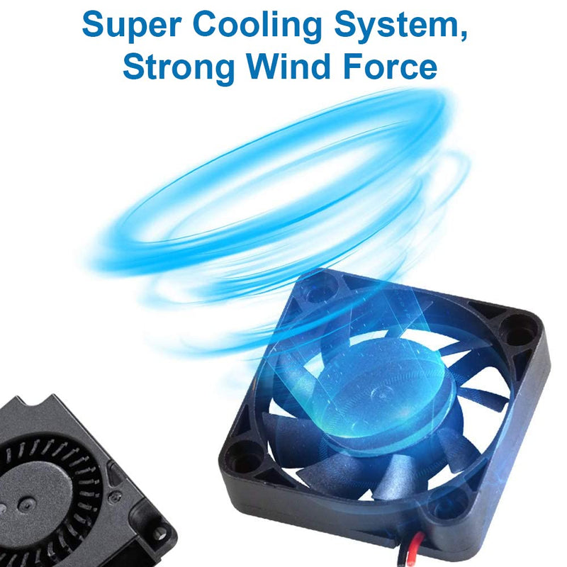  [AUSTRALIA] - MMOBIEL 2 in 1 Silent Extruder Hot End Fan and DC 24V Turbo Cooling Fan 40x40x10mm Compatible with Creality Ender 3 / Ender 3 Pro/Ender 3 V2 3D Printer