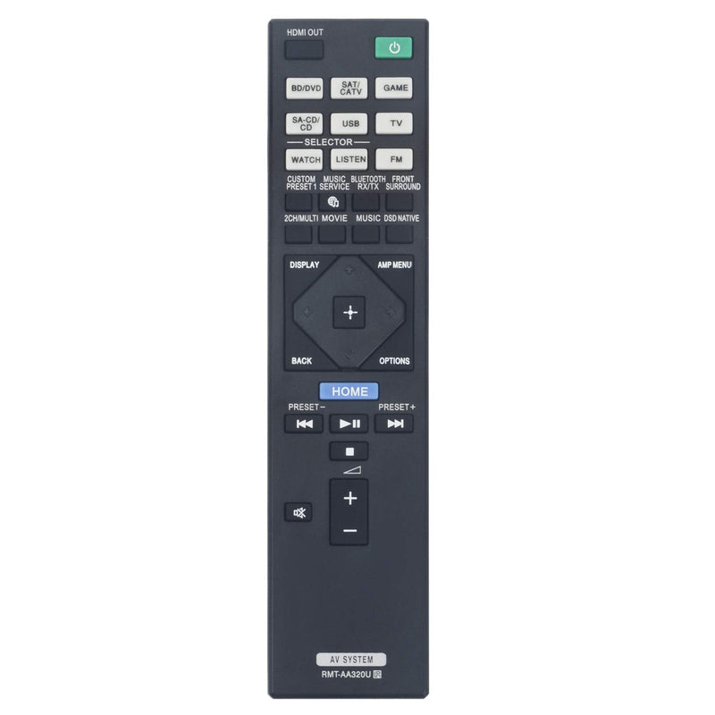  [AUSTRALIA] - RMT-AA320U Replace Remote Control - WINFLIKE RMTAA320U Remote Control Replacement for Sony Receiver STR-DN1080 STRDN1080 RMT AA320U Remote Controller