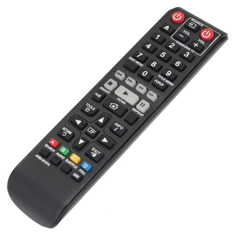 AK59-00167A Replace Remote Applicable for Samsung Blu-ray Disc Player BD-J6300 BD-J6300/ZA BD-JM63 BD-JM63C BD-F7500 BD-F7500/ZA BD-F6500 BD-F6700 BD-J7500 BD-J7500/ZA BD-H6500 BD-H6500/ZA - LeoForward Australia