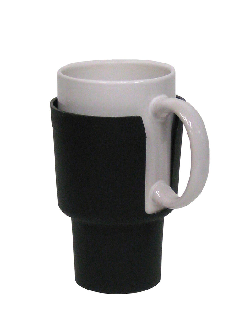  [AUSTRALIA] - Gadjit Cup Keeper Adapter Expands Car Cup Holder to Hold Mugs, Convenience Store Cups, Water + Soda Bottles with Bases up to 3.25" and Up to 8-10" High (Tan)