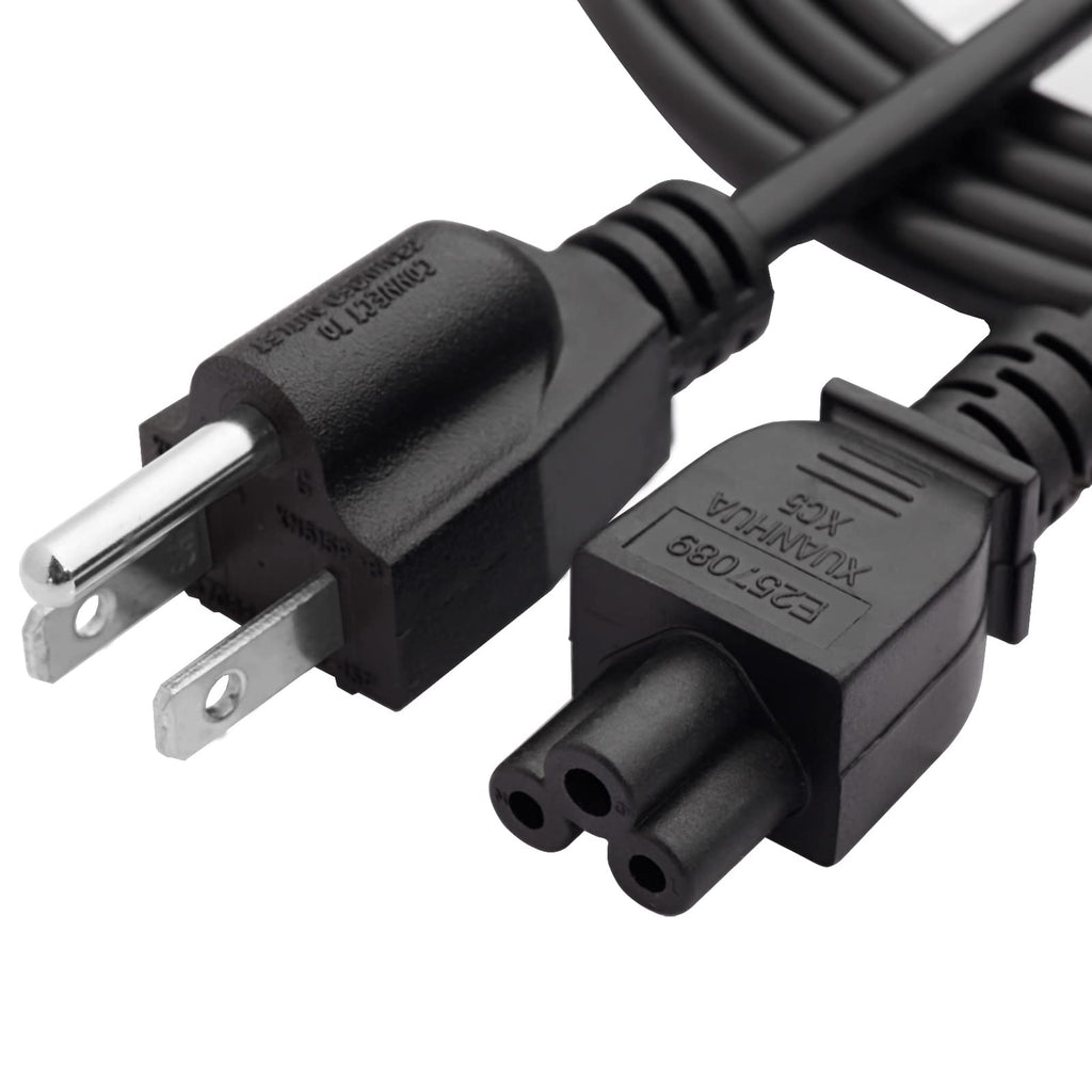  [AUSTRALIA] - 3 Prong TV Power Cord Cable for LG LED LCD Smart TV, IEC-60320 IEC320 C5 to NEMA 5-15P (12Ft) 12Ft