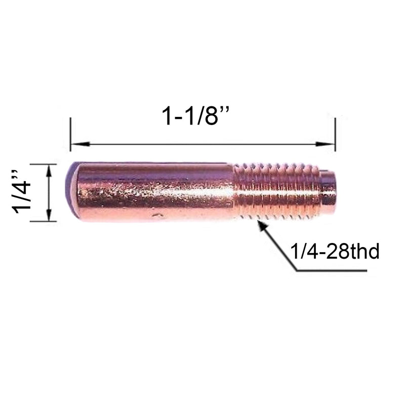  [AUSTRALIA] - Mig Welding Gun Accessory .030" Kit for Miller Millermatic M-10,M-15 and Hobart H-9 H-10:20pcs Contact Tips 000-067 0.030"+2pcs gas nozzles 169-715 1/2"+2pcs gas diffusers 169-716