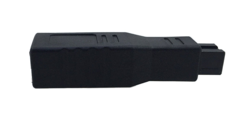  [AUSTRALIA] - CERRXIAN FireWire IEEE 1394 Type A 400 6 Pin Female to 1394 Type B 800 9 Pin Male Data Transfer Adapter Converter