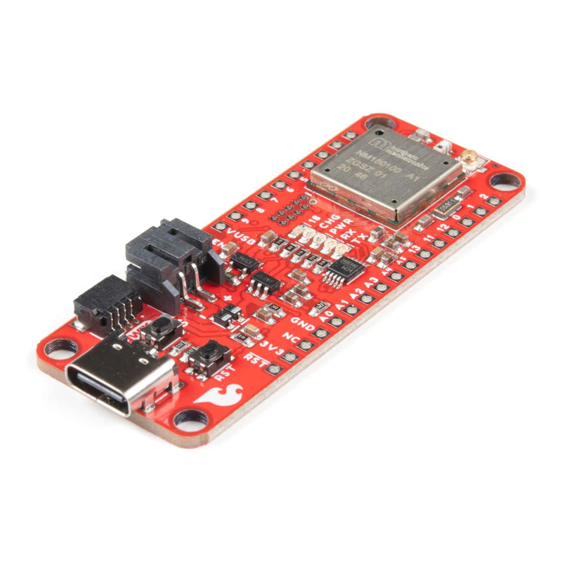  [AUSTRALIA] - SparkFun Compatible with LoRa Thing Plus - expLoRaBLE-NM180100 System in Package(SiP)-Ambiq Apollo3 microcontroller-Includes Semtech SX1262 LoRa transceiver-Supporting 868MHz & 915MHz Bands & BLE