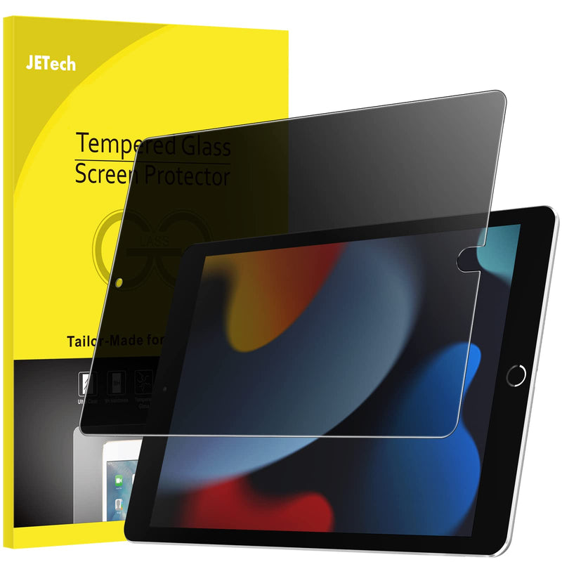  [AUSTRALIA] - JETech Privacy Screen Protector for iPad 10.2-Inch (9th/8th/7th Generation, 2021/2020/2019), Anti-Spy Tempered Glass Film, 1 Pack