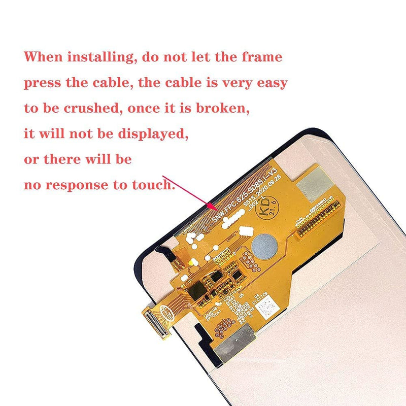  [AUSTRALIA] - HQB-STAR Screen Replacement LCD Display Touch Digitizer Assembly for Samsung Galaxy A51 2019 A515 A515U1 A515U A515A SM-A515F SM-A515U 2019 Display LCD Touch Screen Digitizer Replacement+Tools